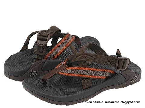 Sandale cuir homme:homme-676564