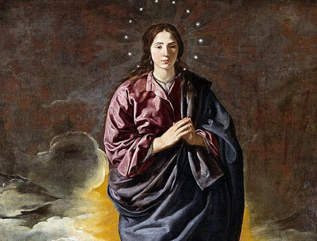 December is dedicated to the Immaculate conception of Mary, 