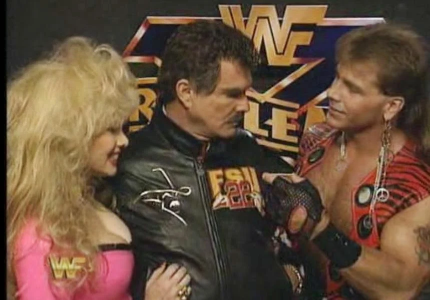 WWF / WWE: Wrestlemania 10 - Shawn Michaels and Burt Reynolds