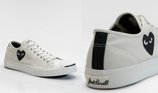 Comme des Garcons PLAY x Converse Jack Purcell