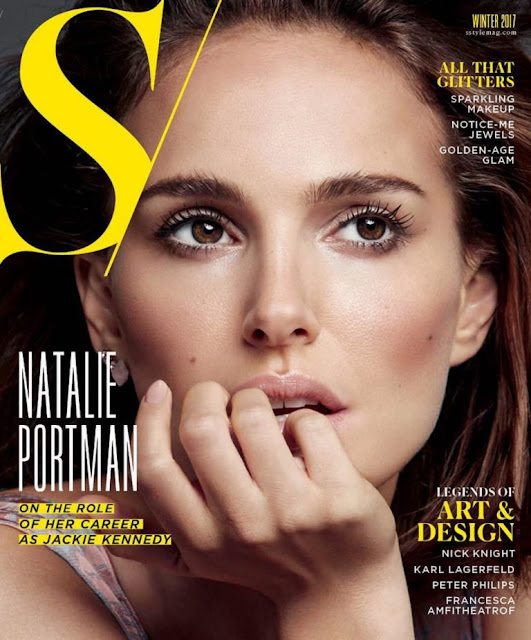 Natalie Portman Wallpaper for The Style Magzine Cover