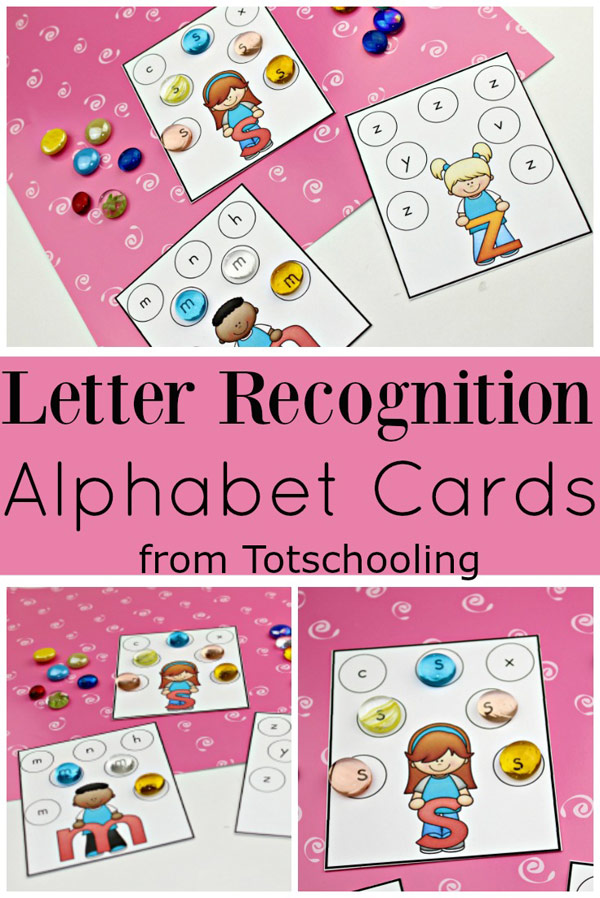 Letter Recognition Alphabet Cards Totschooling Toddler Preschool Kindergarten Educational Printables