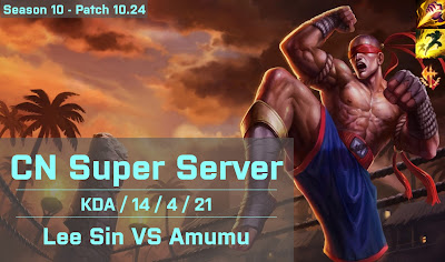 Lee Sin JG vs Amumu - CN Super Server 10.24