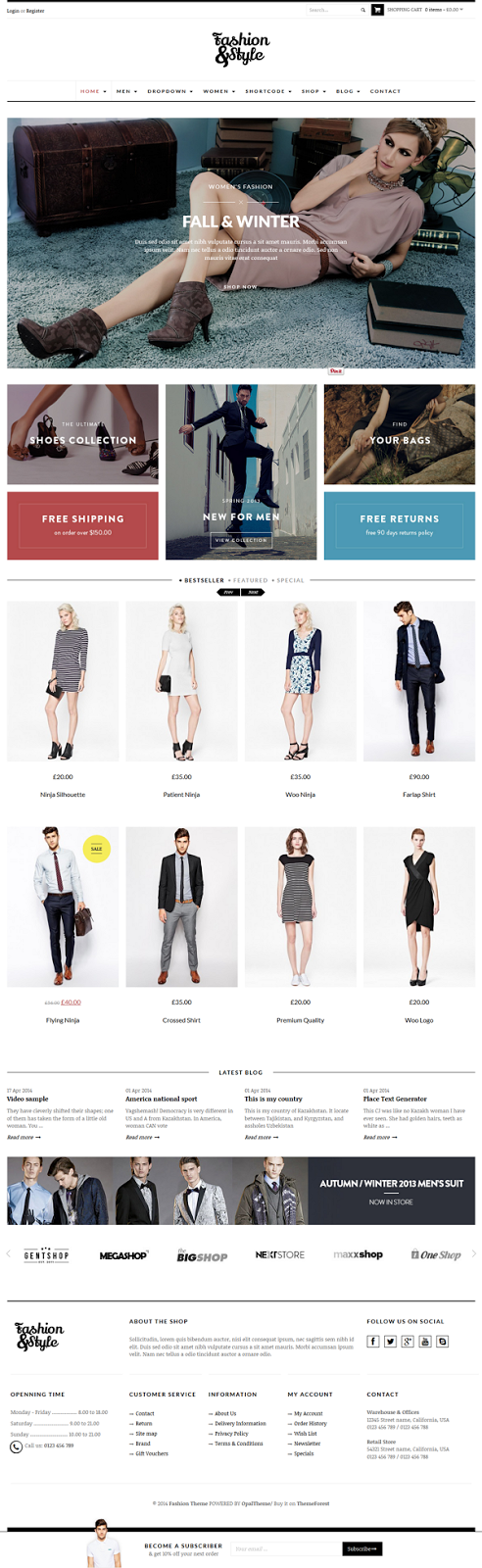 Premium New woocommerce theme