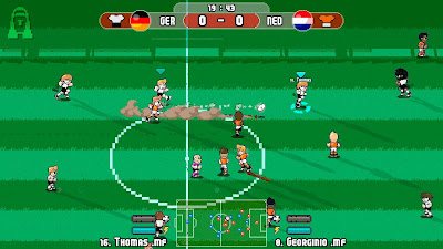 Pixel Cup Soccer Ultimate Edition Game Screenshot 2