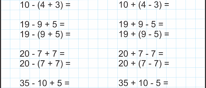 Order of Operations