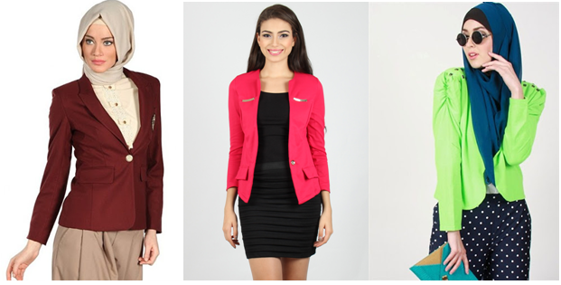 Memakai Blazer Ukuran Pas