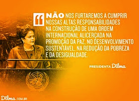 Dilma defende na ONU um mundo de paz