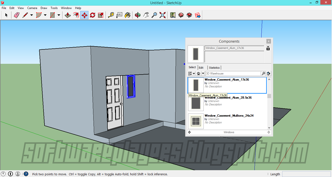 Desain Rumah Minimalis Menggunakan Google SketchUp Full 