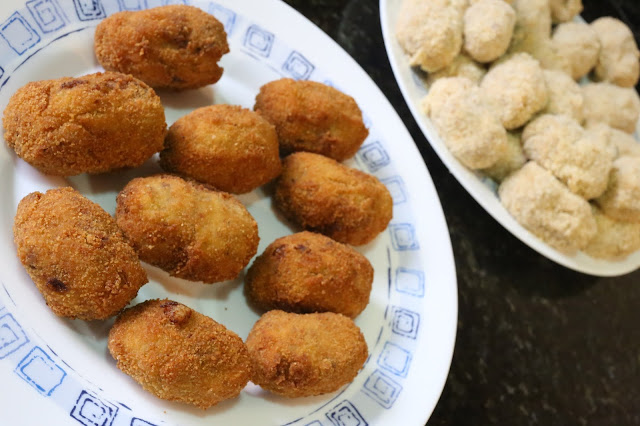 Croquetas de ternera y pollo