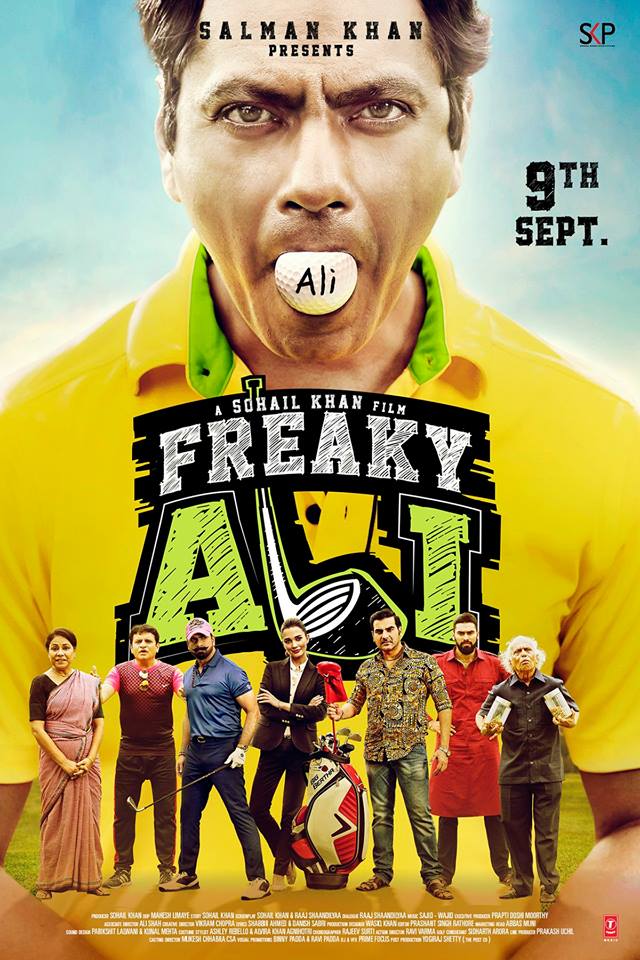 full cast and crew of bollywood movie Freaky Ali 2017 wiki, Nawazuddin Siddiqui, Amy Jackson, Arbaaz Khan story, release date, Actress name poster, trailer, Photos, Wallapper