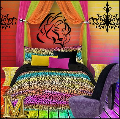 Bedroom Wallpaper Ideas on Manor  Rainbow Theme Bedrooms   Rainbow Bedroom Decorating Ideas