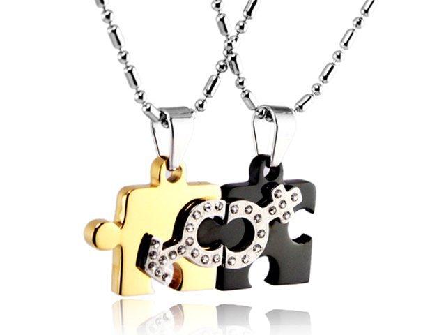 CoupleLoveTee Lovely Couple  Chain Ring