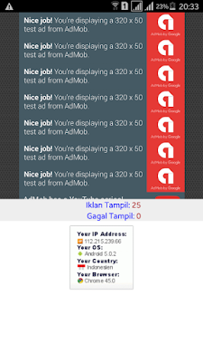 Tools Admob Impression Terbaru GRATIS