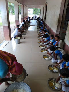 NGO Provide food for School students 