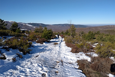 Ganamos altura y nos encontramos con nieve