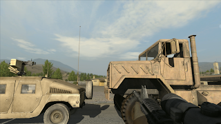 ArmA2 戦車運搬車 M1070 トラックトレーラーアドオンの開発中画像がリリース