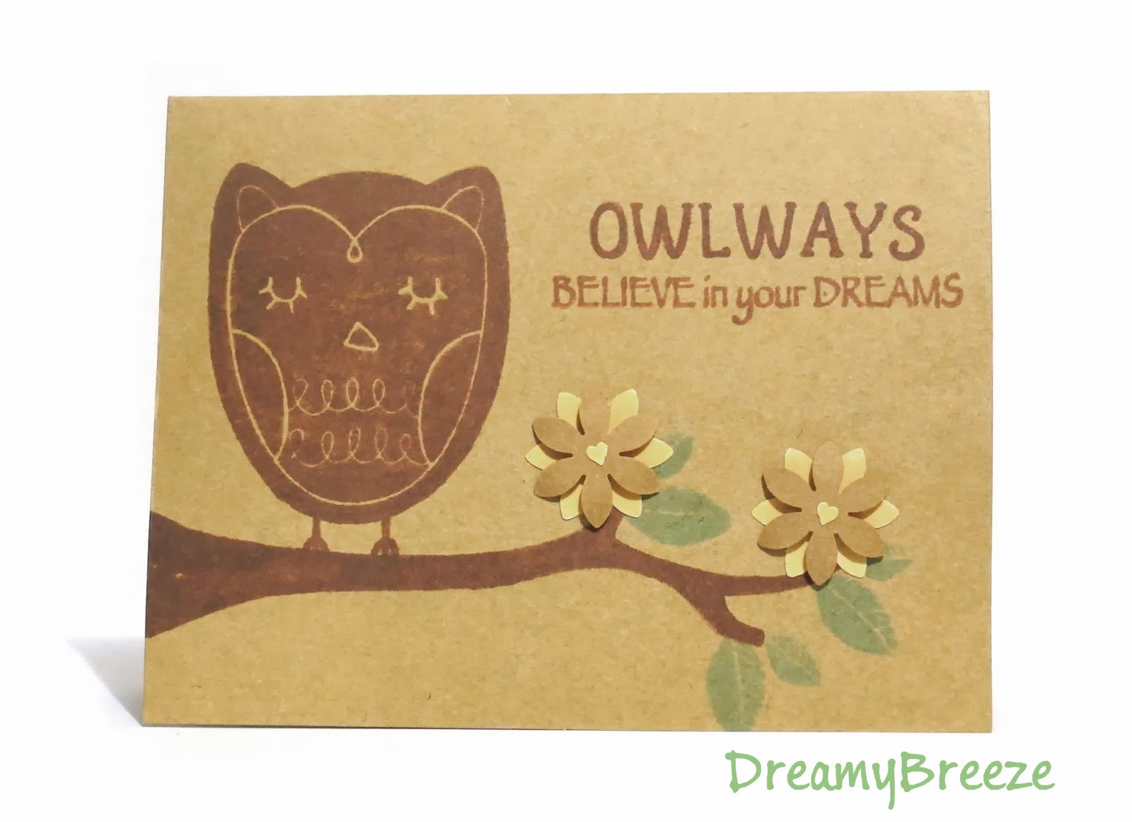  "Owlways" Believe in your Dreams