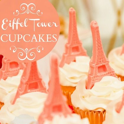Eiffel Tower Cupcakes