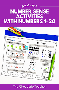 Teaching number sense with fun and engaging activities will help students not only learn but master the number sense concepts. With worksheets, digital activities, independent work, and center activities, your students will have differentiated ways to practice daily number sense. #numbersenseactivities #dailynumbersense #baseten #base10 #teachingnumbersense