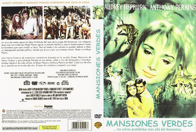  Carátula de la película Mansiones verdes (1959) 