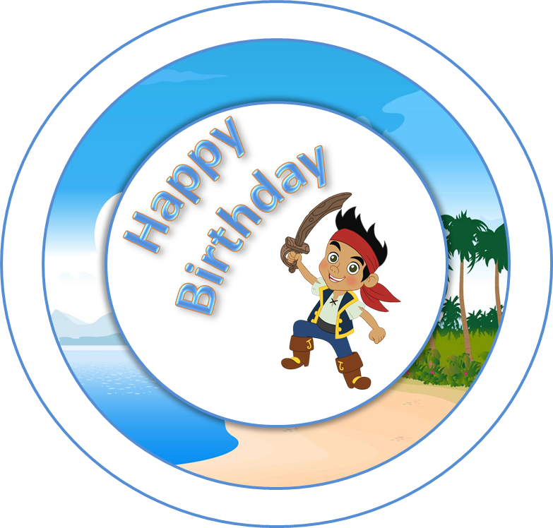 Jake Birthday Free Printable Mini Kit.