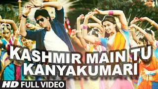 Kashmir Main Tu Kanyakumari Lyrics - Chennai Express | Shahrukh Khan & Deepika Padukone