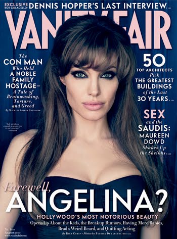 angelina jolie vanity fair photo shoot. Vanity Fair August 2010