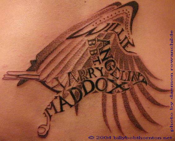GALLERY TATTOO CELEBRITIES: I love family tattoo 2011