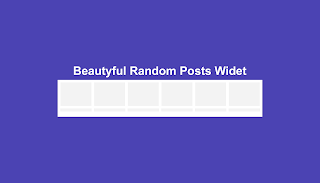 Beautyful Random Posts Widget