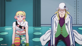 ワンピース アニメ エッグヘッド編 1090話 ひばり ヘルメット SWORD ONE PIECE Episode 1090