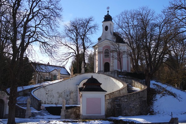 autriche basse-autriche niederösterreich stift abbaye heiligenkreuz wienerwald chemin de croix