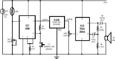 Super Fire Alarm Circuit Diagram