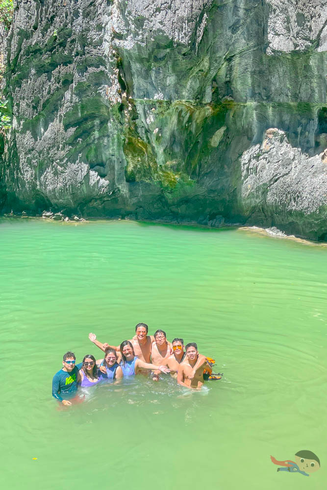 Tourist Destination - Secret Lagoon, El Nido, Palawan