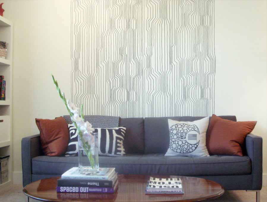 Motif Wallpaper  for Minimalist House Wall  Design Home