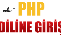 PHP Derslerine Giriş