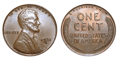 1931 d penny value