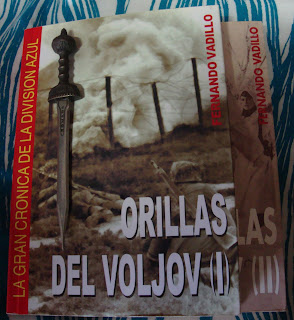Portada del libro Orillas del Voljov, de Fernando Vadillo
