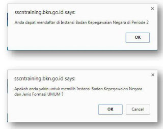  Login di website SSCN dan mengisi Biodata Cara Memilih Instansi, Formasi dan Jabatan di Website SSCN