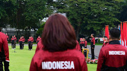 Lepas Kontingen SEA Games Indonesia ke Vietnam, Jokowi Minta Harumkan nama Bangsa 