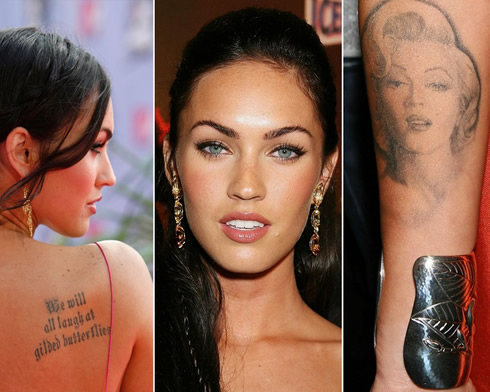 Megan Foxs Tattoos