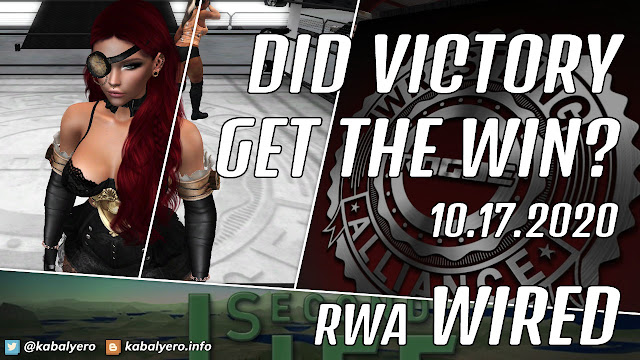 Victory vs Allira Kytori • RWA WIRED (10.17.2020) Second Life Wrestling