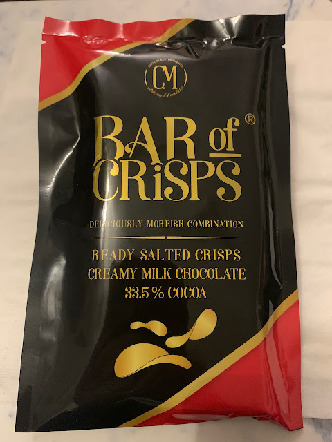 Bar of Crisps Ready Salted Chocolate (Chocolate Moments)