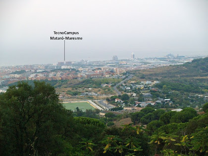 Mataró des del Camí de la Serra