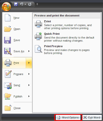 Menampilakan Menu Developer di Microsoft Office 2007/2010