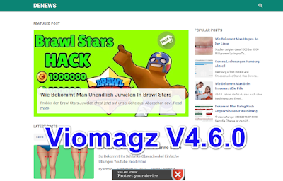 Template Blogger Viomagz v4.6.0