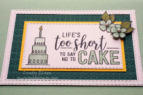Heart's Delight Cards, Amazing Life, Occasions 2019, Birthday Card, Birthday Cake, Stampin' Up!