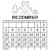 CALENDÁRIO PARA COLORIR 2023 - DEZEMBRO