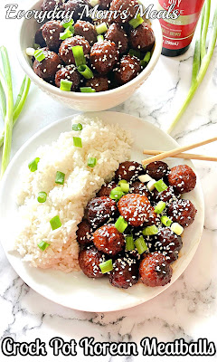 Crock Pot Korean Meatballs