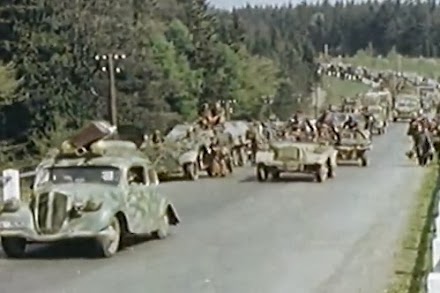 Σπάνιο έγχρωμο βίντεο: Η παράδοση των Γερμανών στα Αμερικάνικα στρατεύματα